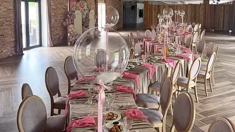 Baby shower Warszawa - sala Villa Mamma Nadarzyn, finger food i dekoracje