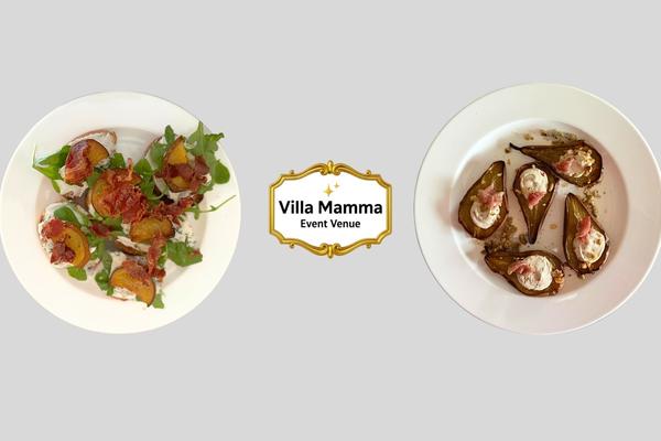 Catering prestige Villa Mamma - sałatka premium z figami i rukolą, 40 urodziny